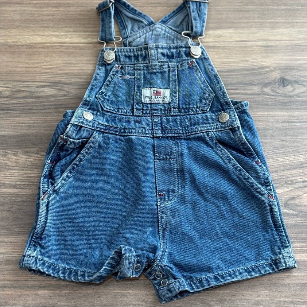 Vintage Polo Jeans Co. Ralph Lauren baby Denim Overalls